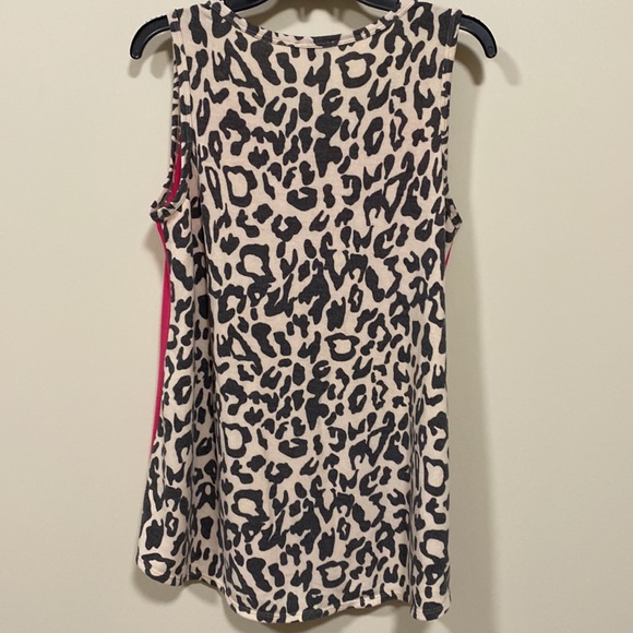 White Birch tank small pink and animal print - Picture 6 of 6